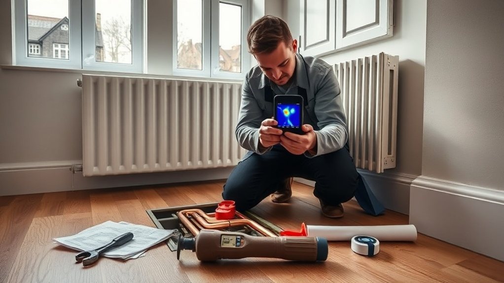 Central Heating Leak Detection Hoxton N1 in Whetstone