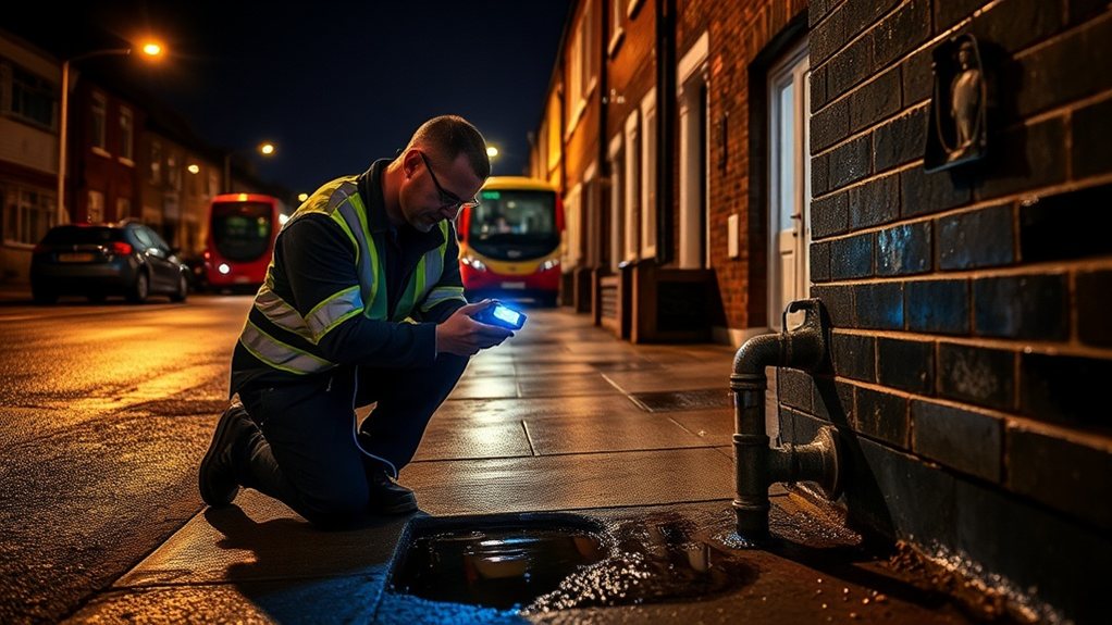 Emergency Leak Detection Homerton E9 in Whetstone