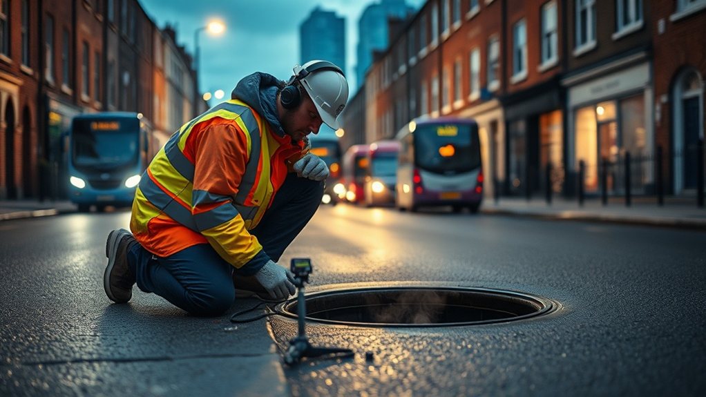 Underground Leak Detection Dalston E8 in Whetstone