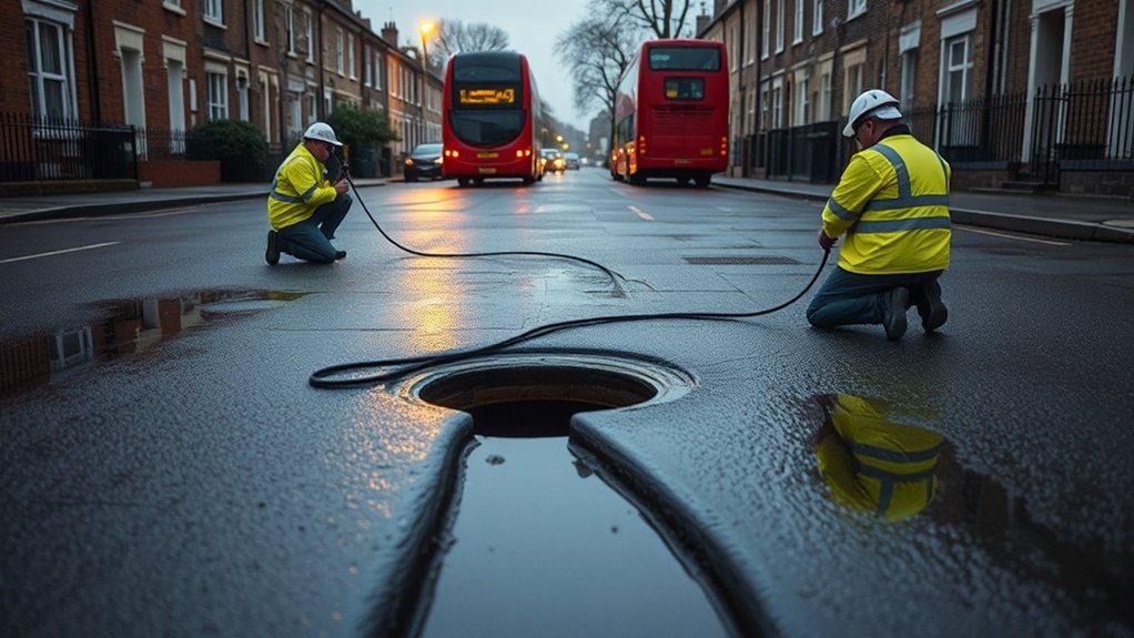 Water Main Leak Detection Upper Clapton E5 in Whetstone